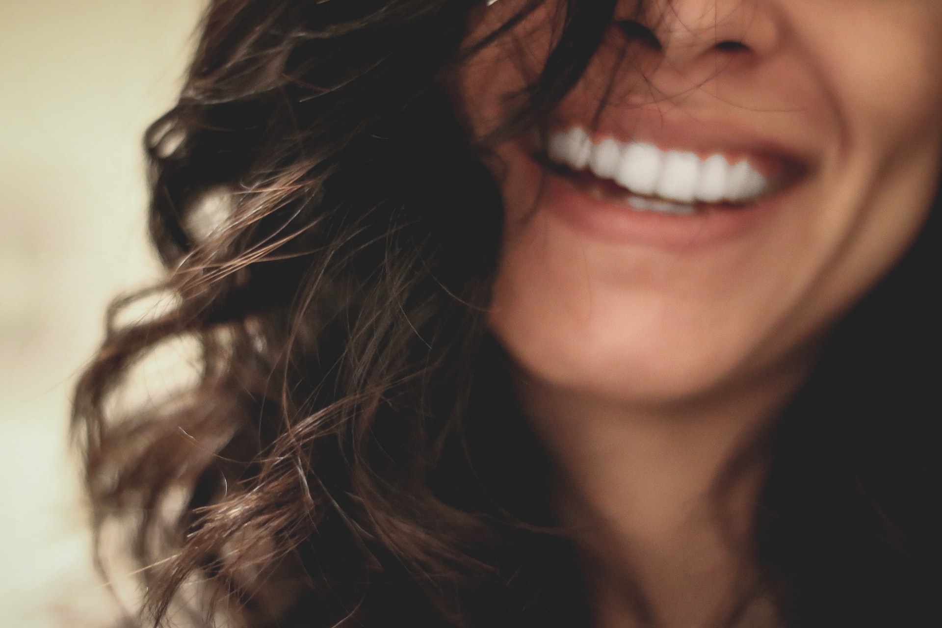 Woman smiling at the camera
